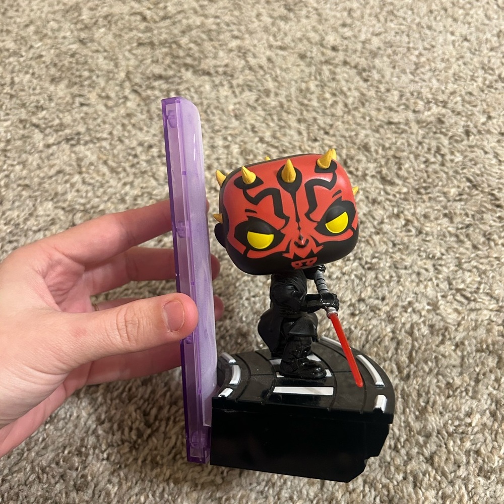 Funko POP! Duel of the Fates:Darth Maul #506 Unisex Toy Stand Decor Black Purple